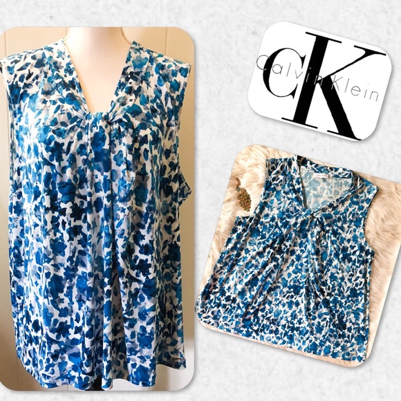 Calvin Klein Tops - Calvin Klein Plus Size Sleeveless Top